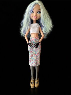 Rare 28” Barbie Best Fashion Friend Just Play Pastel Hair Articulated Doll